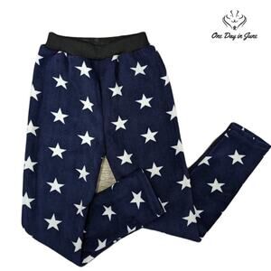 Amzbrly Fleece Lined Star Spangle Leggings Size 12 (150)
